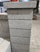 Stolpelement Bergama Granit Grå Modern 350x350x150 - Stenbolaget
