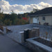 Stolpelement Bergama Granit Grå Rustik 300x300x150 - Stenbolaget
