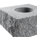Stolpelement Bergama Granit Grå Rustik 300x300x150 - Stenbolaget