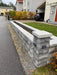 Stolptopp Bergama Granit Grå Modern 350x350x70 - Stenbolaget