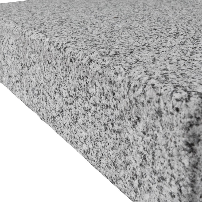Stolptopp Bergama Granit Grå Modern 400x400x70 - Stenbolaget
