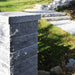Stolptopp Bergama Granit Grå Modern 400x400x70 - Stenbolaget