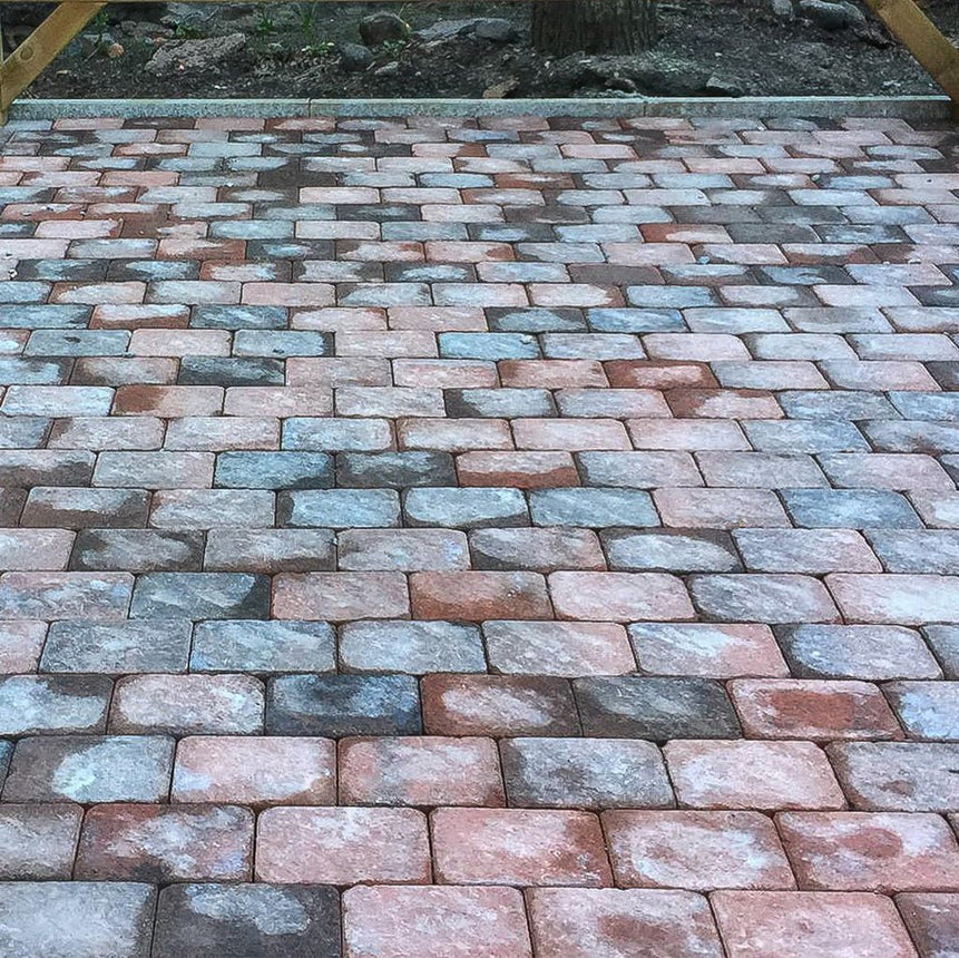 Trädgårdskantsten Bergama Granit XL Modern Grå - Stenbolaget