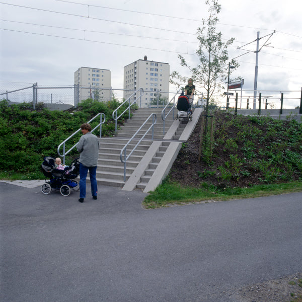 Blocktrappa ramp 3 steg | Stenbolaget.